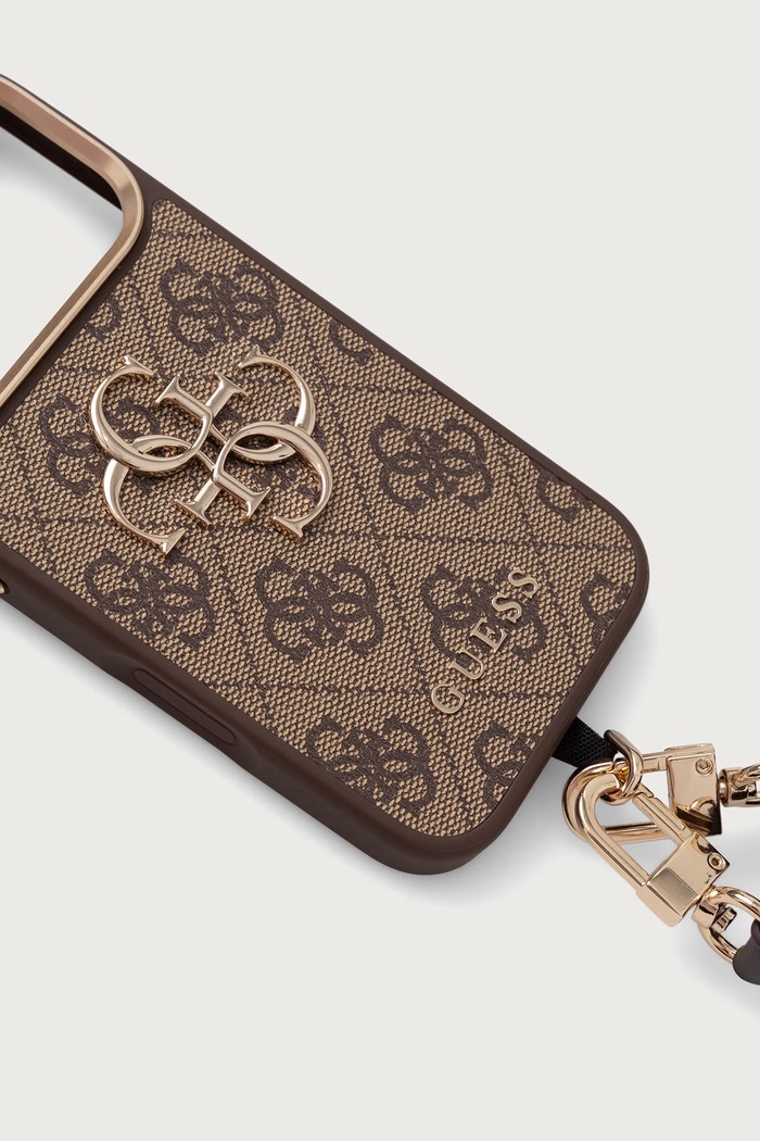 Guess Etui na telefon iPhone 17 Pro GUHCP17LP4G4BCSW beżowy AA00
