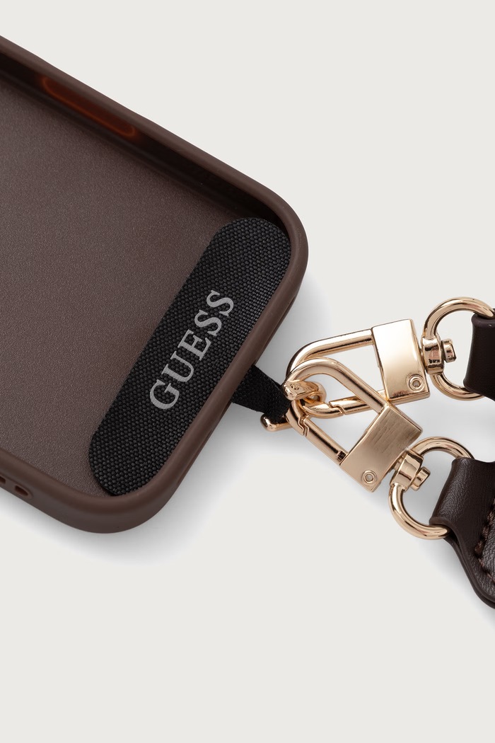 Akcesoria Guess Etui na telefon iPhone 17 Pro GUHCP17LP4G4BCSW beżowy