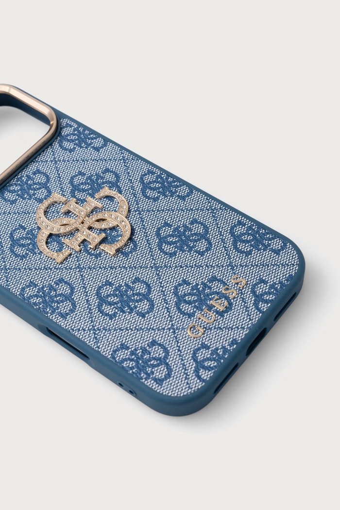 Guess Etui na telefon iPhone 17/18 Pro Max GUHCP18X6P4DSMLB niebieski AA00