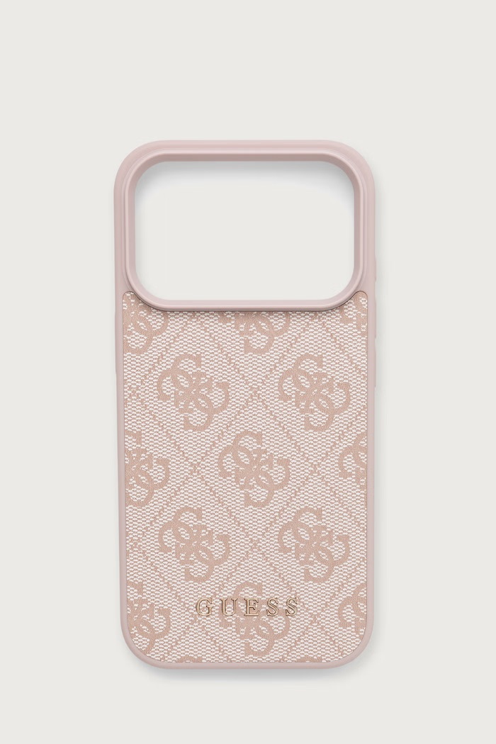 Guess Etui na telefon iPhone 17/18 Pro różowy GUHCP18LG4GFPI