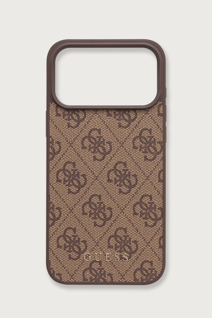 Guess Etui na telefon iPhone 17/18 Pro Max brązowy GUHCP18XG4GFBR