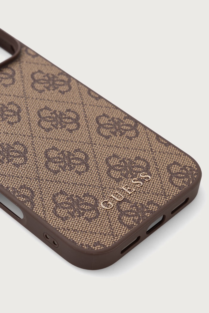 Guess Etui na telefon iPhone 17/18 Pro Max GUHCP18XG4GFBR brązowy AA00