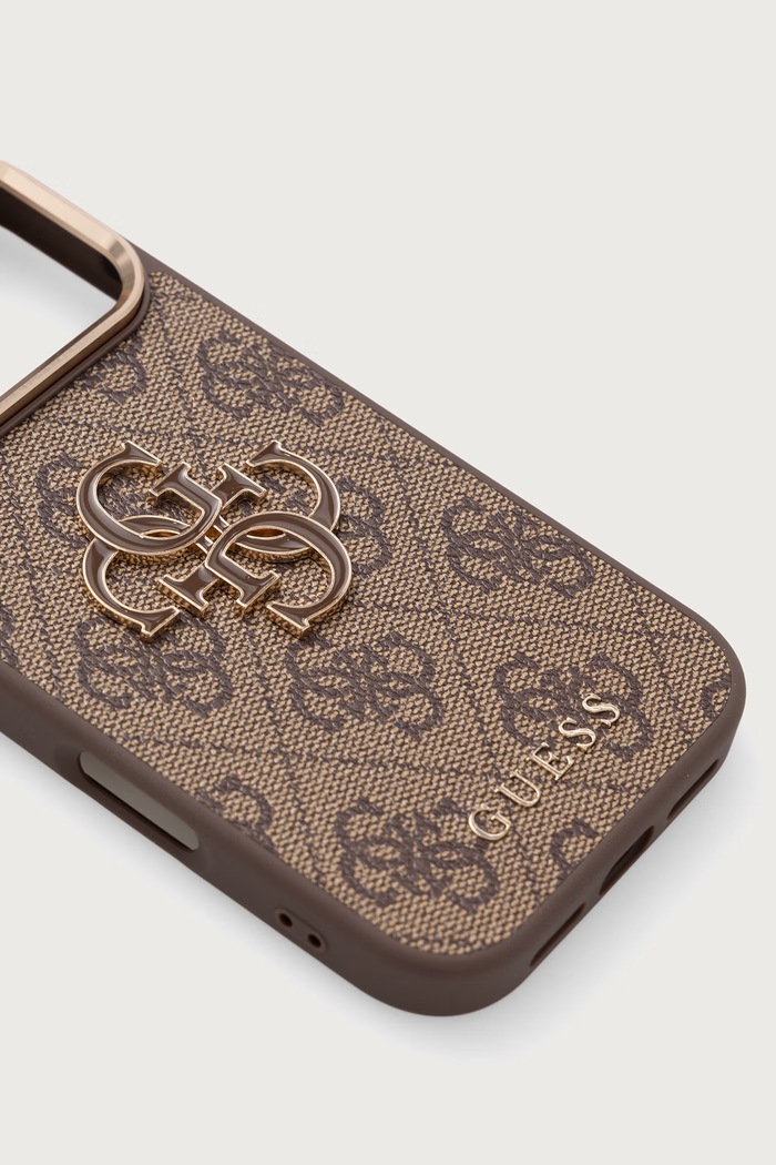 Guess Etui na telefon iPhone 17/18 Pro GUHCP18L6P4SRMLW brązowy AA00
