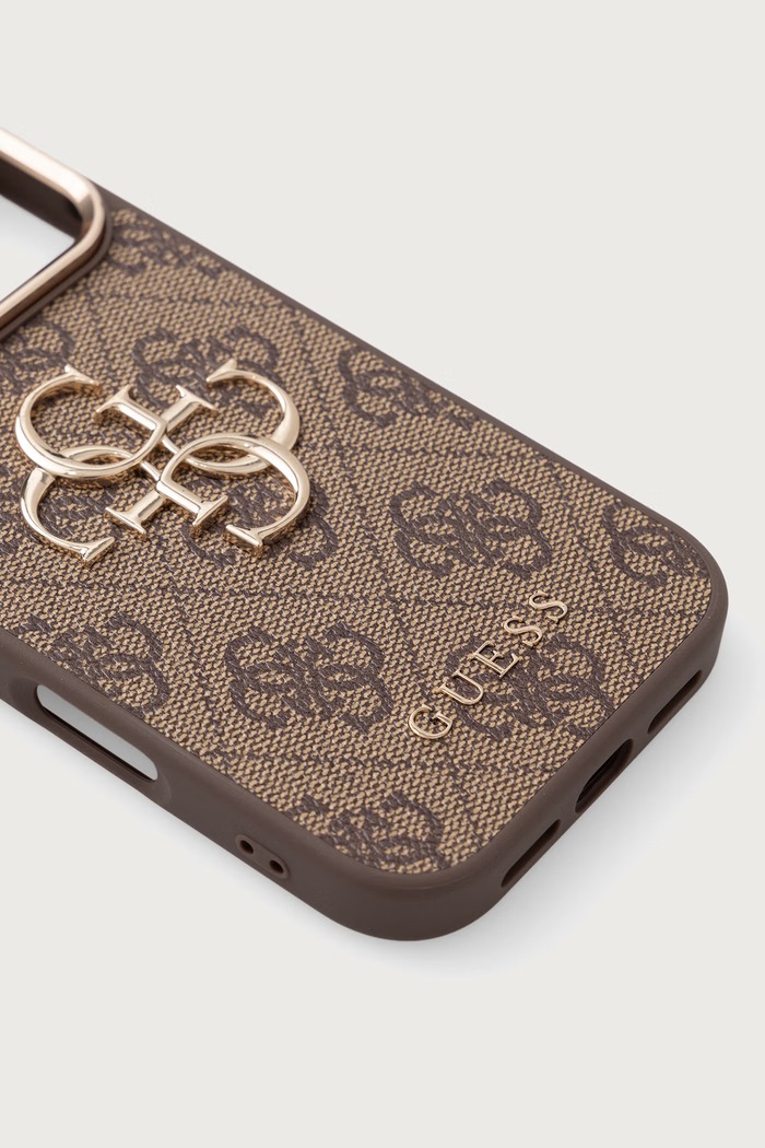 Guess Etui na telefon damskie iPhone 17/18 Pro GUHCP18L4GMGCBR brązowy AA00