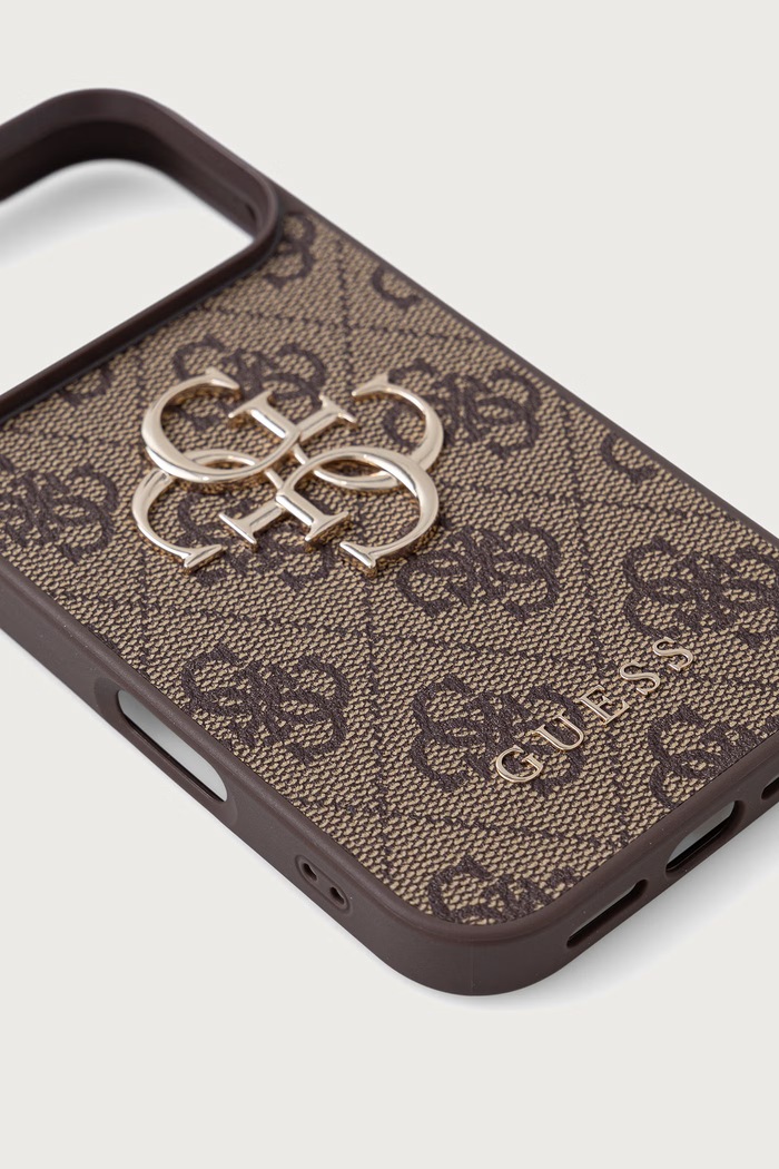 Guess Etui na telefon iPhone 17/18 Pro GUHCP18L4GMGBR brązowy AA00