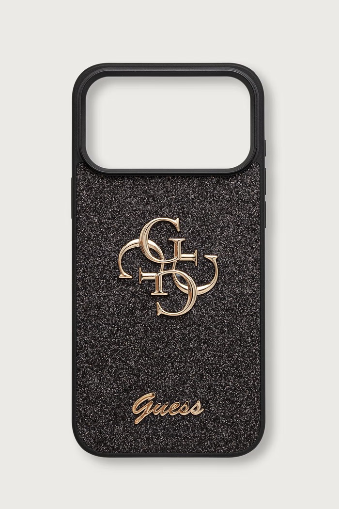 Guess Etui na telefon iPhone 17/18 Pro Max czarny GUHCP18XHG4SGK