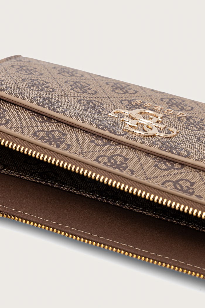 Guess etui na telefon z imitacji skóry GUWPO5P4GP4GLW brązowy