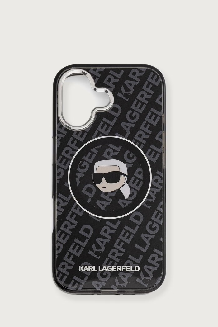 Karl Lagerfeld etui na telefon iPhone 17 czarny KLHMP17SHMKBKHOK