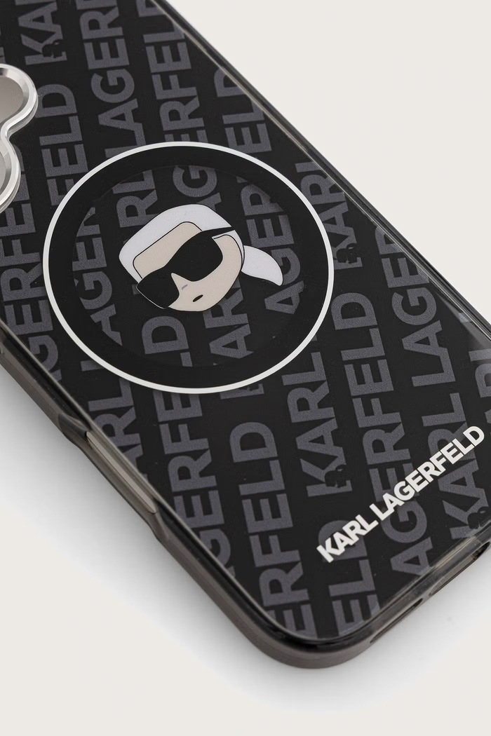 Karl Lagerfeld etui na telefon iPhone 17 KLHMP17SHMKBKHOK czarny AA00