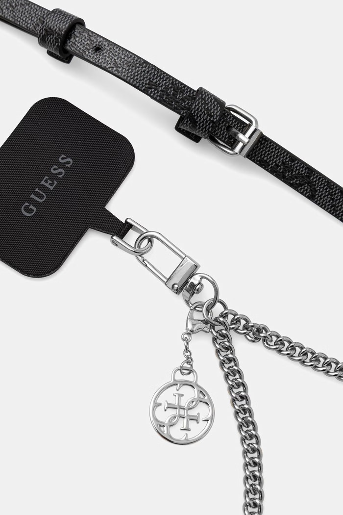 Guess pasek do telefonu GUOUC4MG4EK czarny AA00