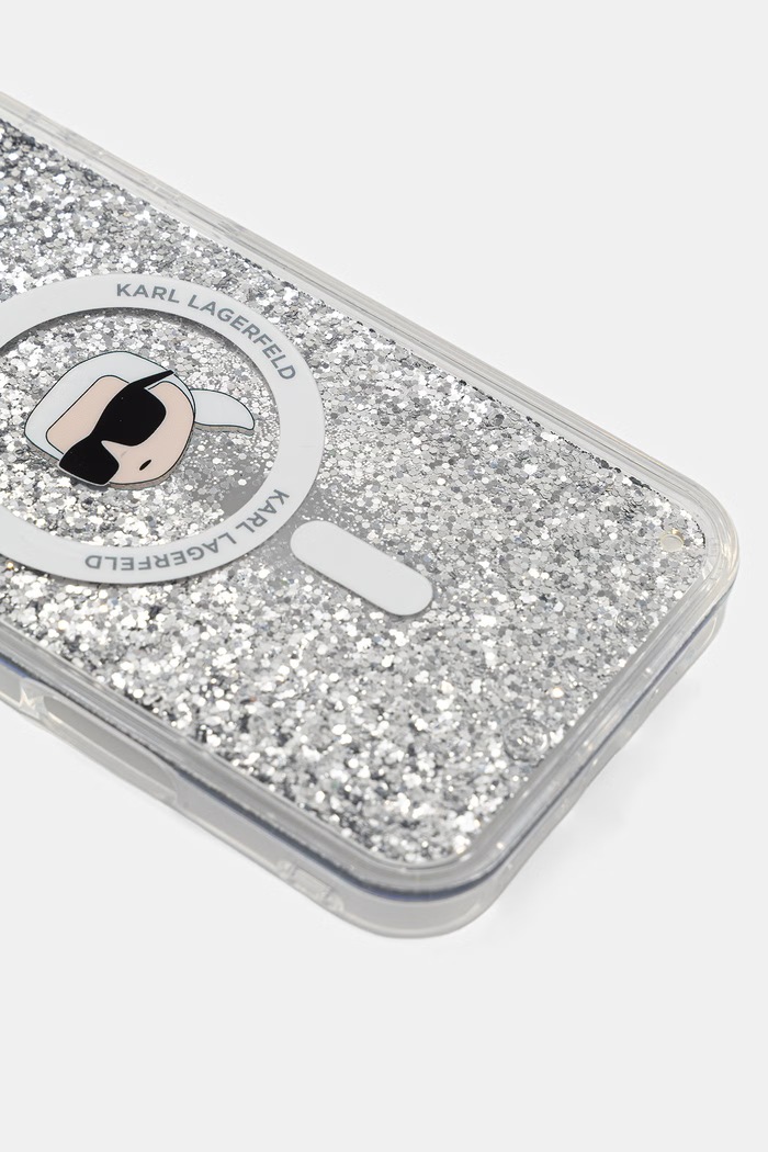 Karl Lagerfeld etui na telefon iPhone 16 Plus KLHMP16MLGKISGH transparentny AA00