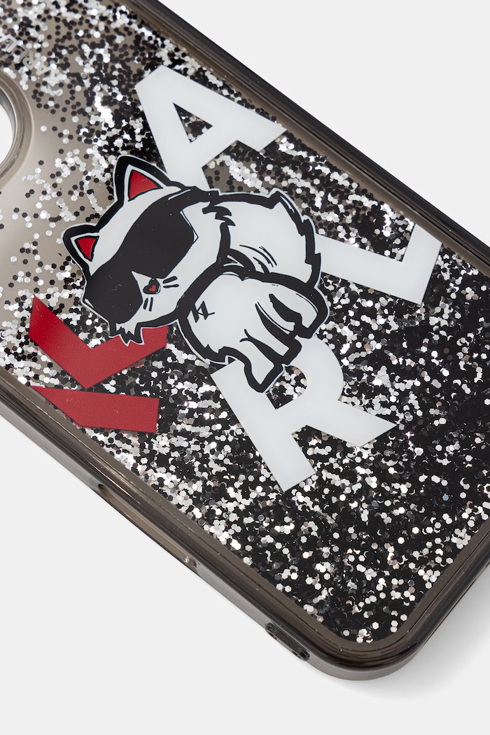 Karl Lagerfeld etui na telefon iPhone 16 Pro Max KLHCP16XLCHSCTDK czarny AA00