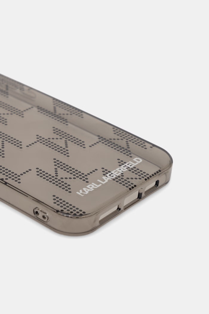 Karl Lagerfeld etui na telefon Phone 15 Pro Max KLHCP15XHKDPNSK czarny AA00