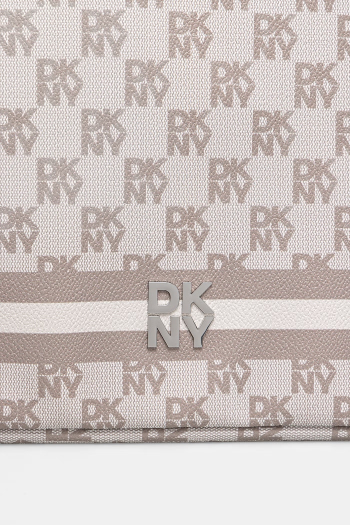 DKNY pokrowiec na laptopa z imitacji skóry DKCS14PVSHLE beżowy AA00