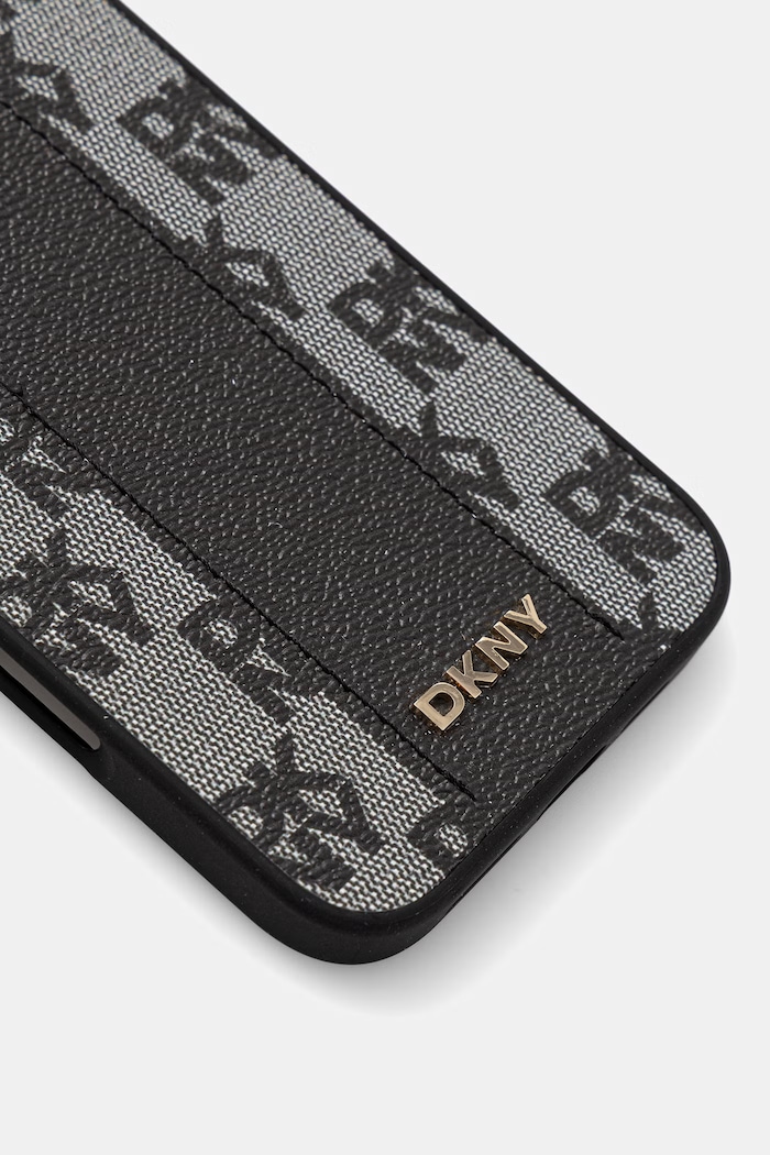 DKNY etui na telefon iPhone 16 Plus DKHMP16MPCPVSLK czarny AA00