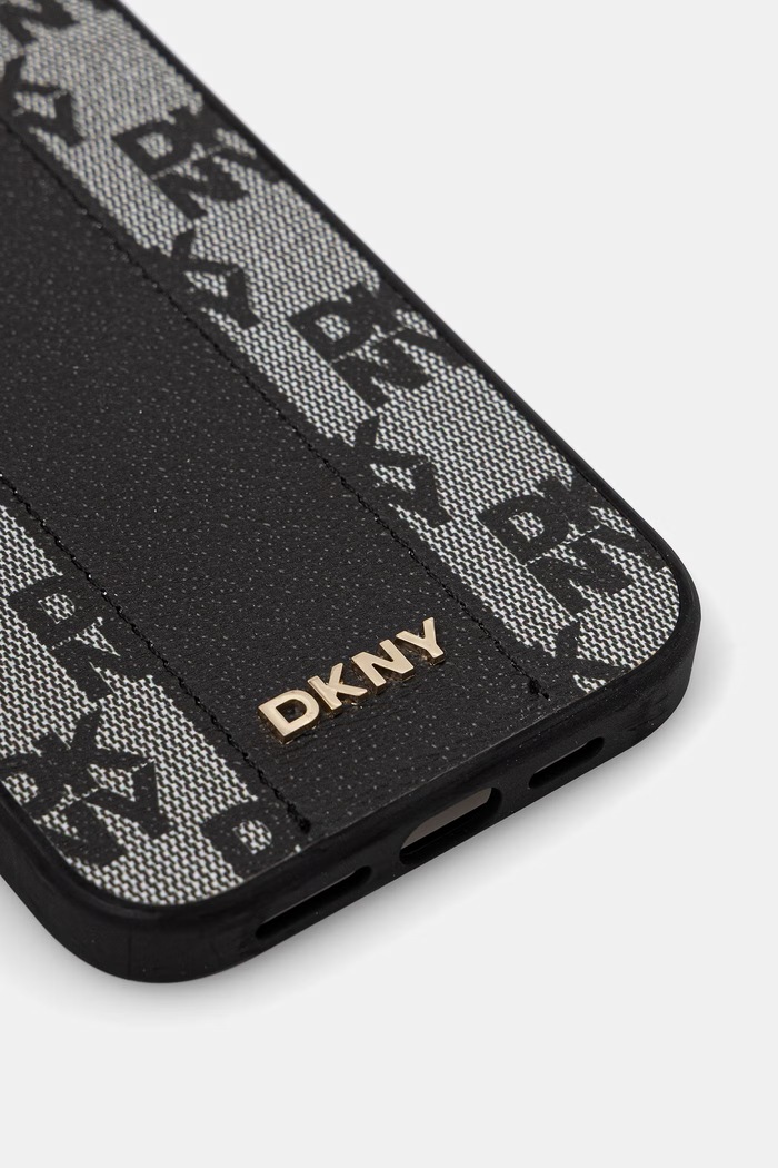 DKNY etui na telefon iPhone 16 Pro Max DKHMP16XPCPVSLK brązowy AA00