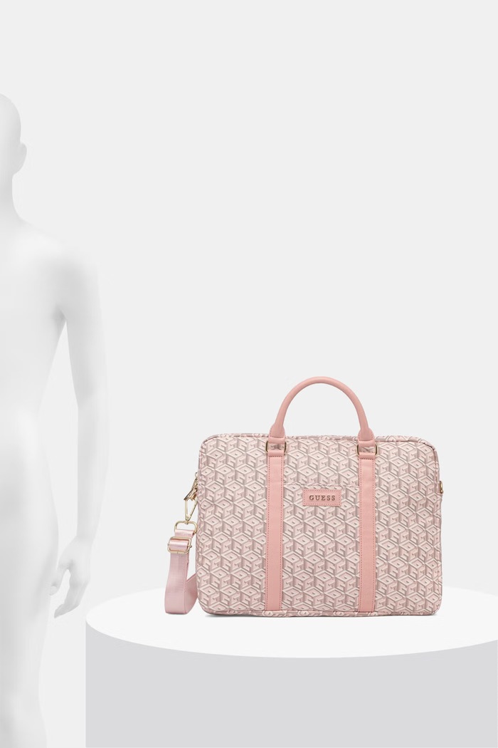 Guess torba z imitacji skóry iPhone 16 GUCB15HGCFSEP