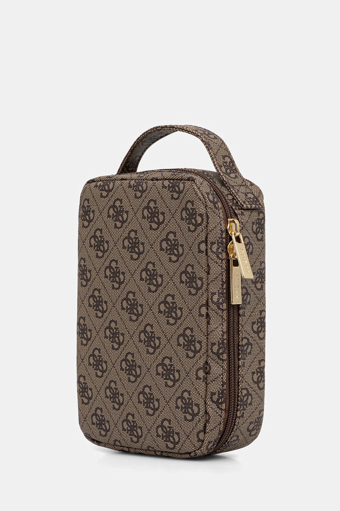 Guess organizer na kable GUHBP4RPSW brązowy AA00