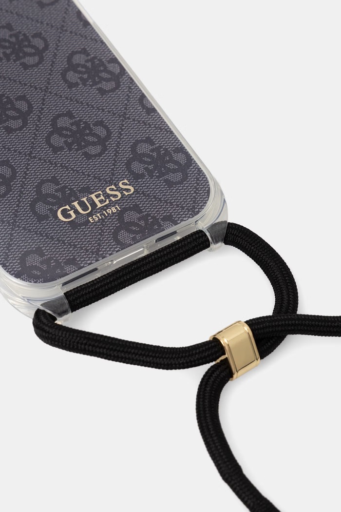Guess etui na telefon iPhone 16 Pro GUHCP16LHC4SEK granatowy AA00