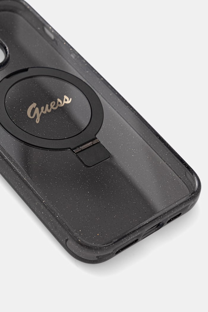 Guess etui na telefon Phone 15 Pro Max GUHMP15XHRSGSK czarny AA00