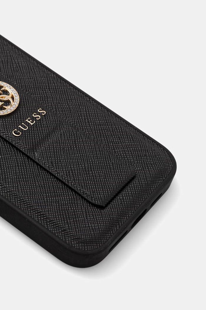 Guess etui na telefon Phone 15 Pro Max GUHCP15XPGSSADK czarny AA00