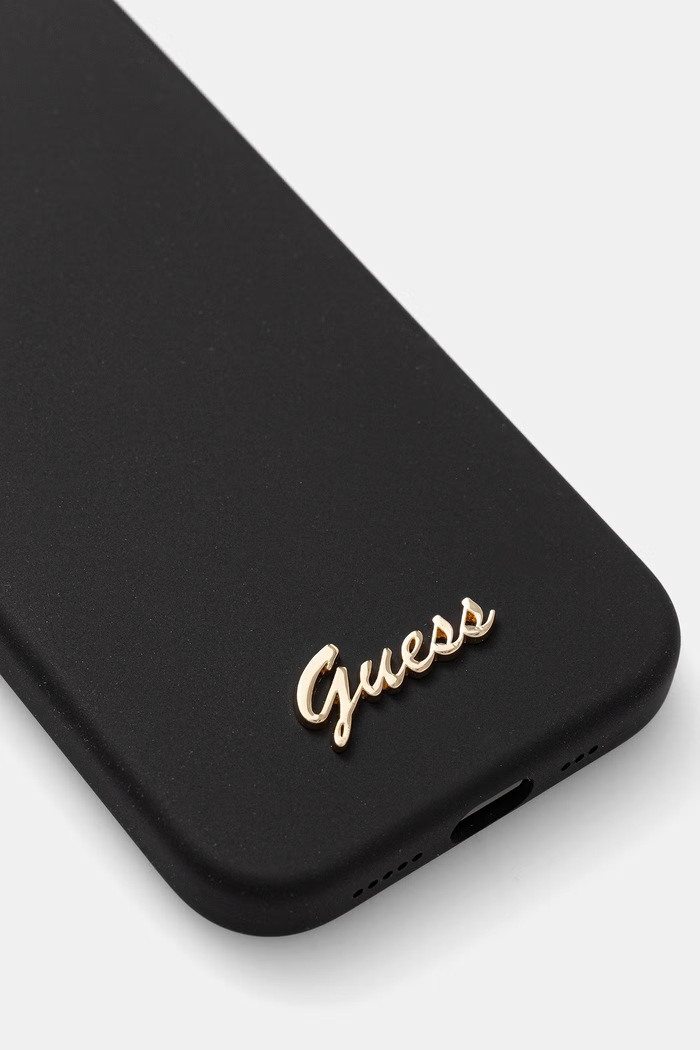 Guess etui na telefon iPhone 15 / 14 / 13 GUHCP15SSMBSLK czarny AA00