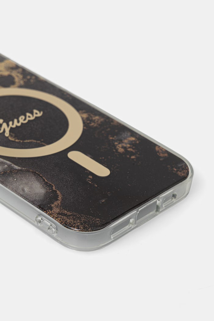 Guess etui na telefon iPhone 15 / 14 / 13 GUHMP14SHTMRSK czarny AA00