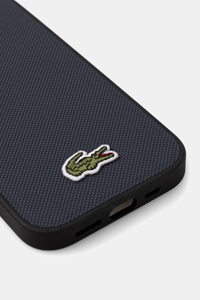 Lacoste etui na telefon iPhone 16 LCHMP16SPVCV granatowy AA00