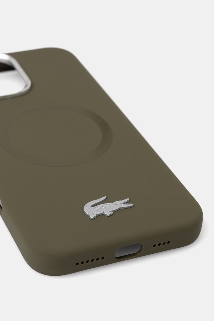 Lacoste etui na telefon iPhone 16 Pro Max LCHMP16XSMAB zielony AA00