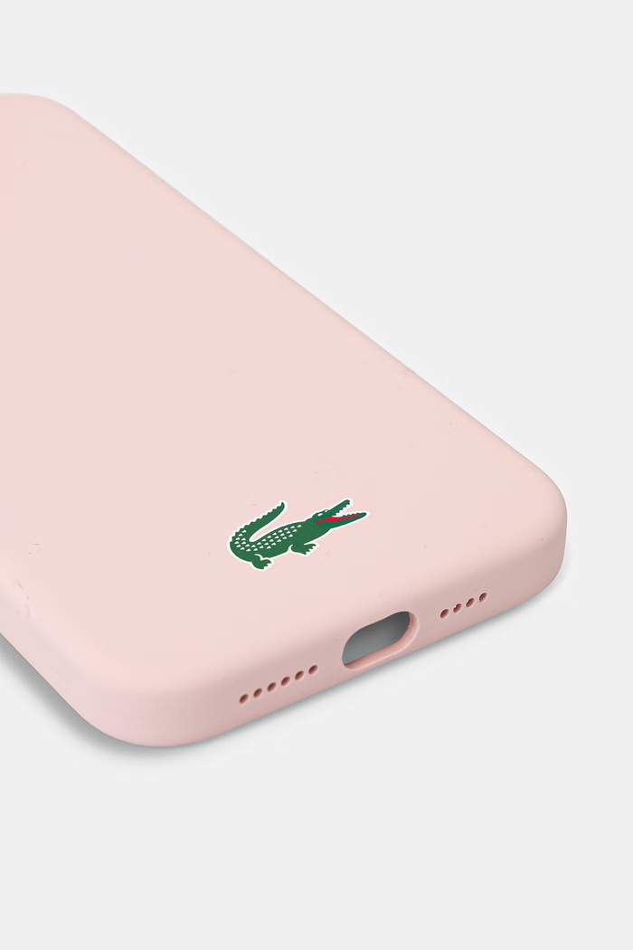 Lacoste etui na telefon Phone 15 Pro Max LCHMP15XSLOI różowy AA00
