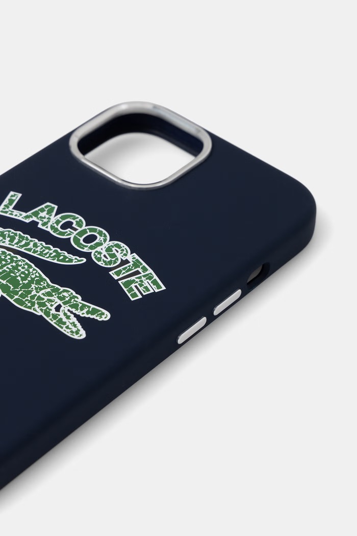 Lacoste etui na telefon iPhone 15 / 14 / 13 LCHMP15SUCRV granatowy AA00