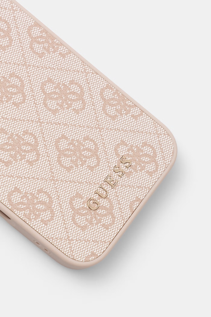 Guess etui na telefon z imitacji skóry iPhone 17 Pro Max GUHCP17XG4GFPI różowy AA00