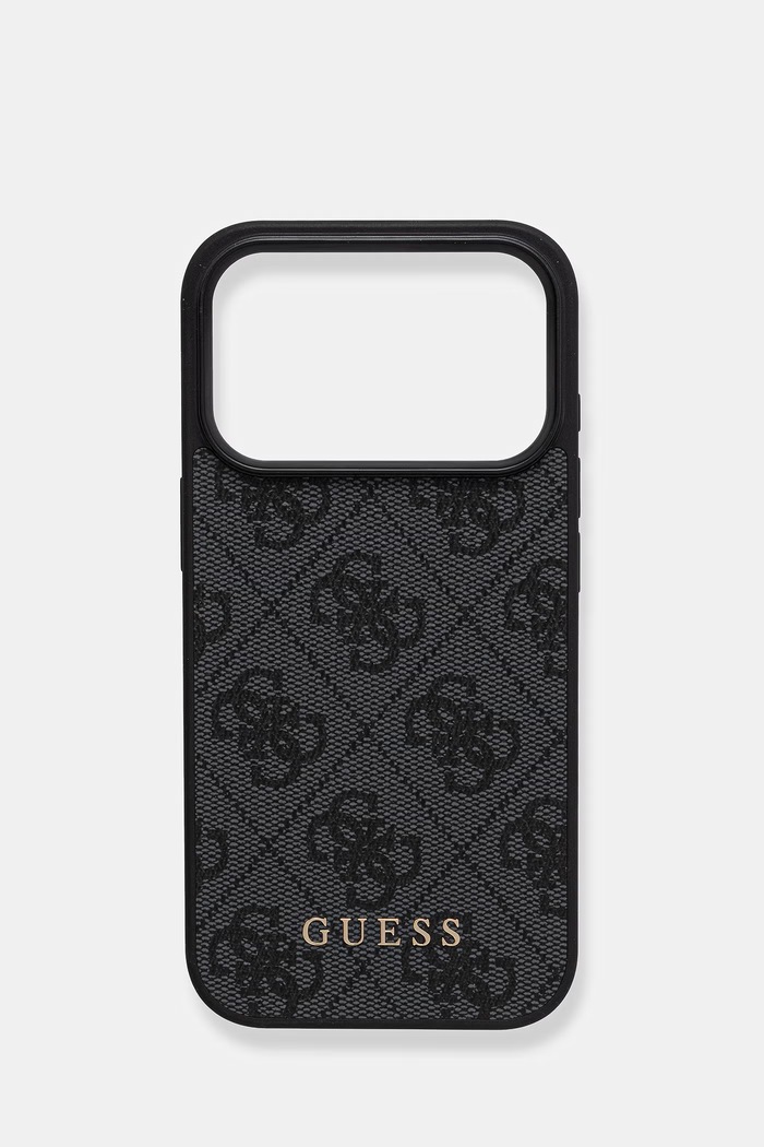 Guess etui na telefon iPhone 17 Pro szary GUHCP17LG4GFGR