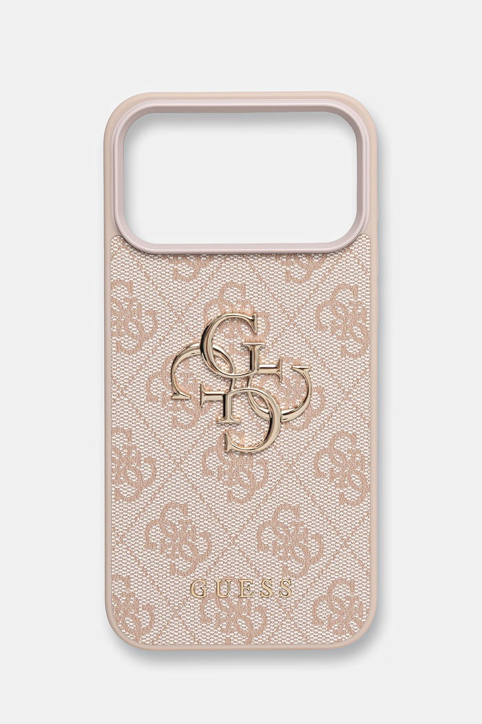 Guess etui na telefon iPhone 17 Pro Max różowy GUHCP17X4GMGPI
