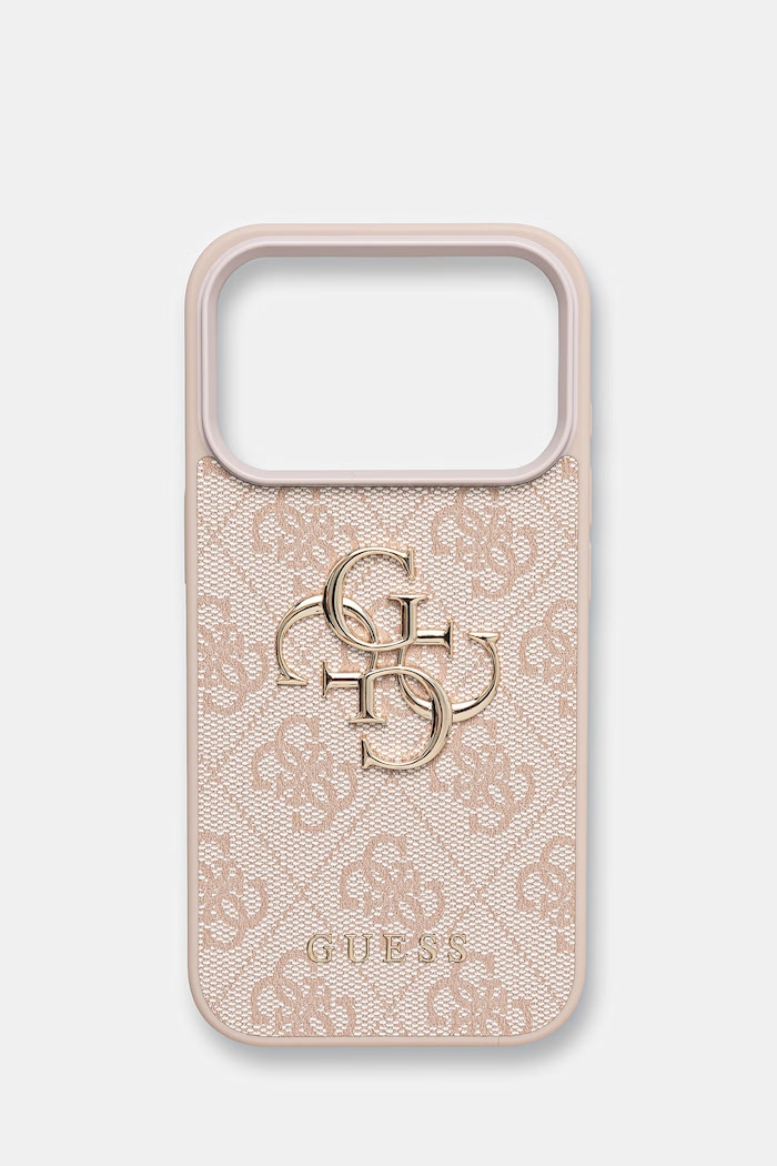 Guess etui na telefon iPhone 17 Pro różowy GUHCP17L4GMGPI