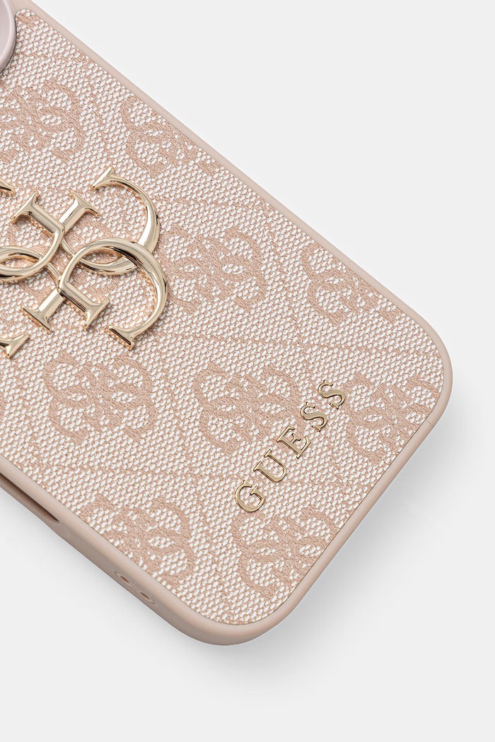 Guess etui na telefon iPhone 17 Pro GUHCP17L4GMGPI różowy AA00