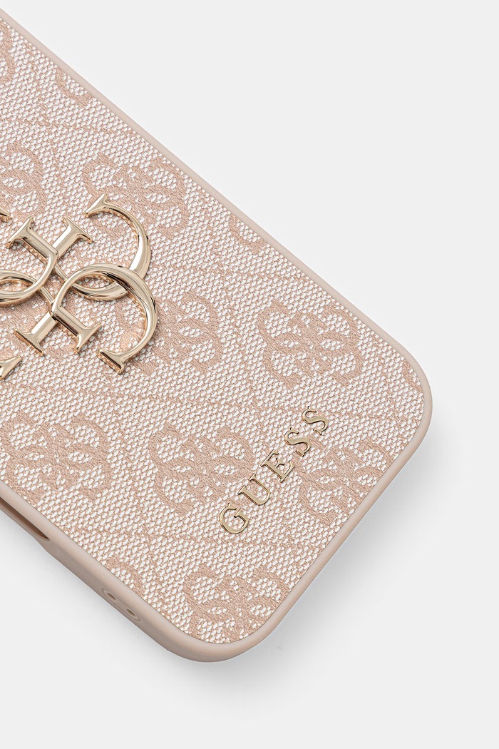 Guess etui na telefon iPhone 17 GUHCP17S4GMGPI różowy AA00