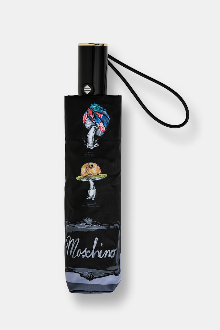 Akcesoria Moschino parasol automatyczny damski 9124.openclose czarny