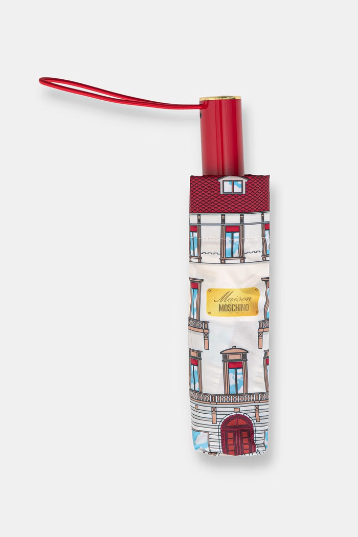 Moschino automatikus esernyő 9177.openclose bézs AA00