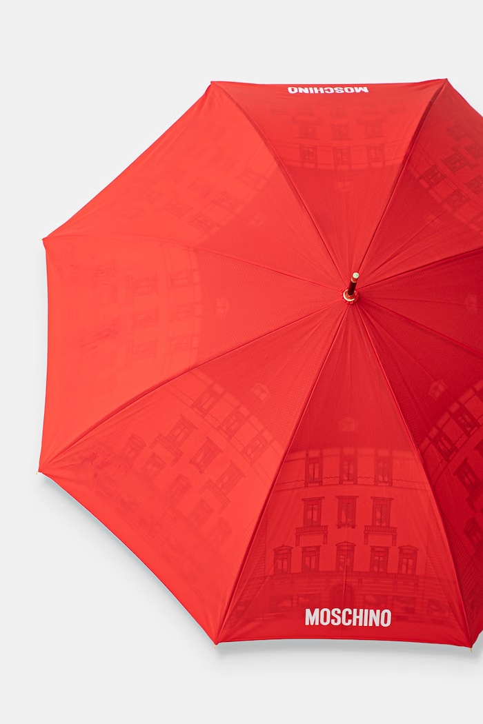 Akcesoria Moschino parasol 9177.d63auto czerwony