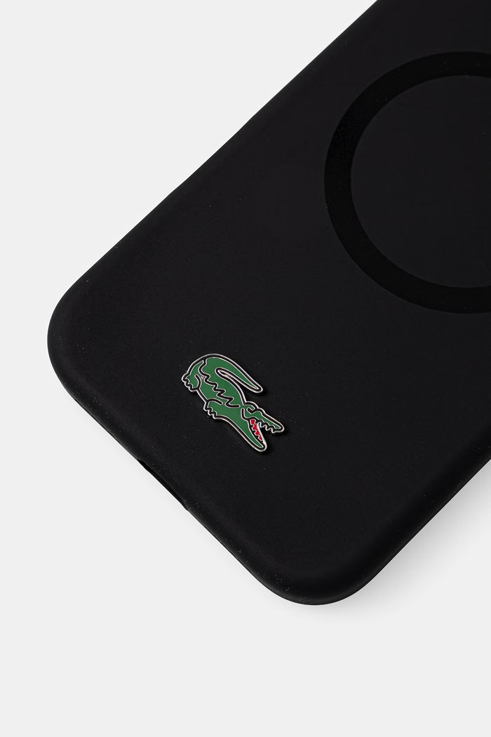 Lacoste puzdro na telefón iPhone 17 Pro Max LCHMP17XSLAK čierna AA00