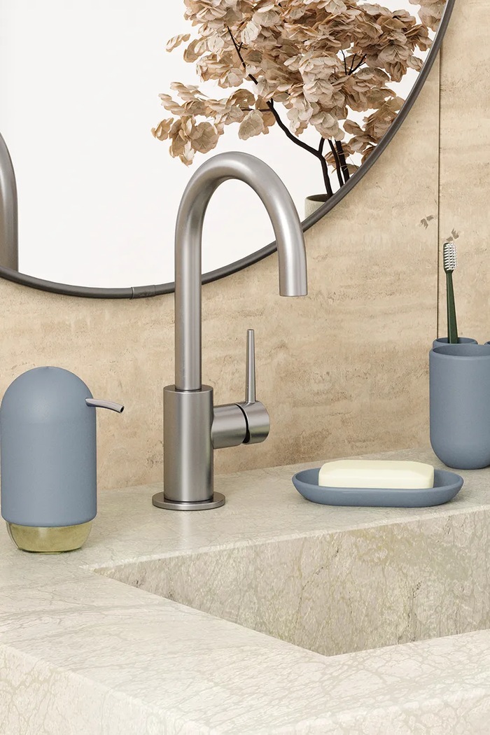 Δοχείο υγρού σαπουνιού Umbra Touch 235 ml μπλε 023273.1050