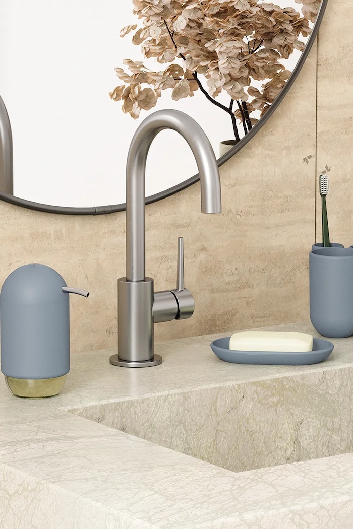Δοχείο υγρού σαπουνιού Umbra Touch 235 ml μπλε 023273.1050