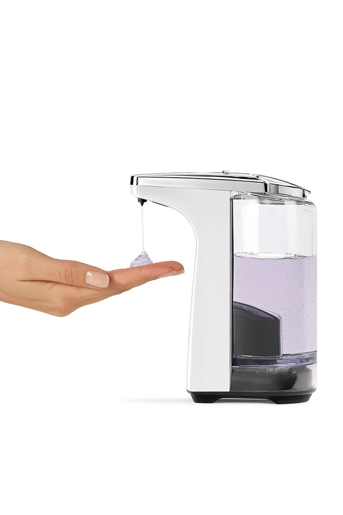 Simplehuman dozator de săpun fără atingere Compact 237 ml alb ST1018