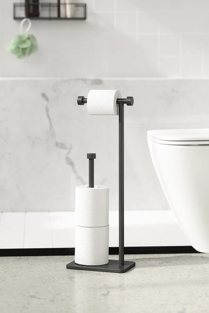 Umbra suport pentru hârtie igienică negru 1015897.040