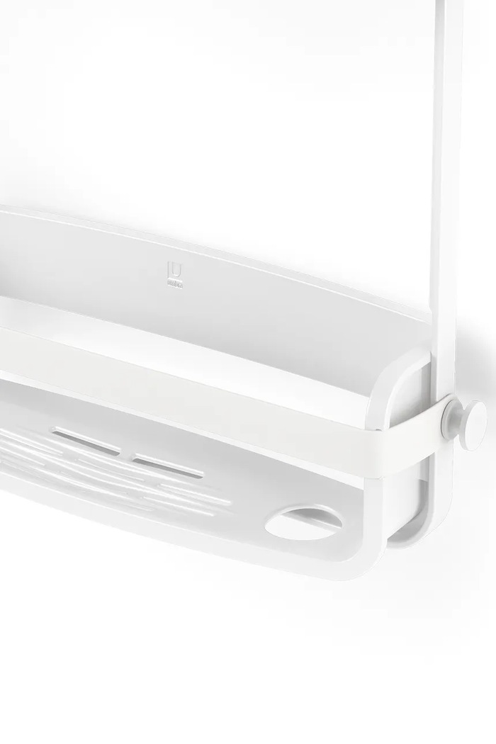 Kúpeľňa Závesný regál do sprchy Umbra Flex 023460.660 biela