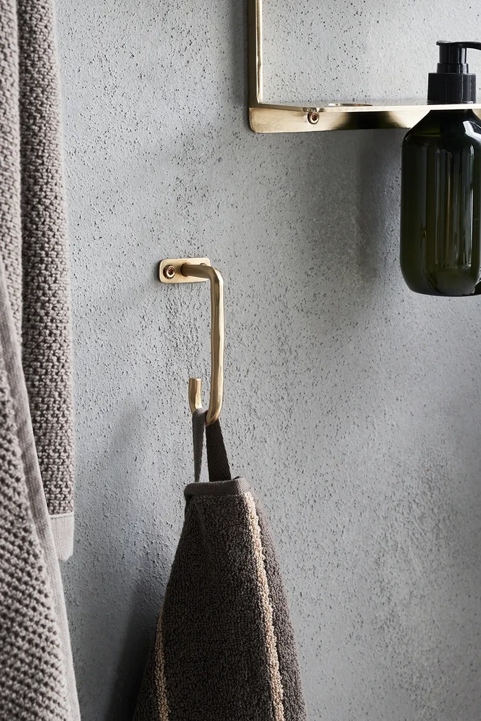 Κρεμάστρα τοίχου House Doctor HDWelo 10 x 4 cm 205345011 πράσινο AA00