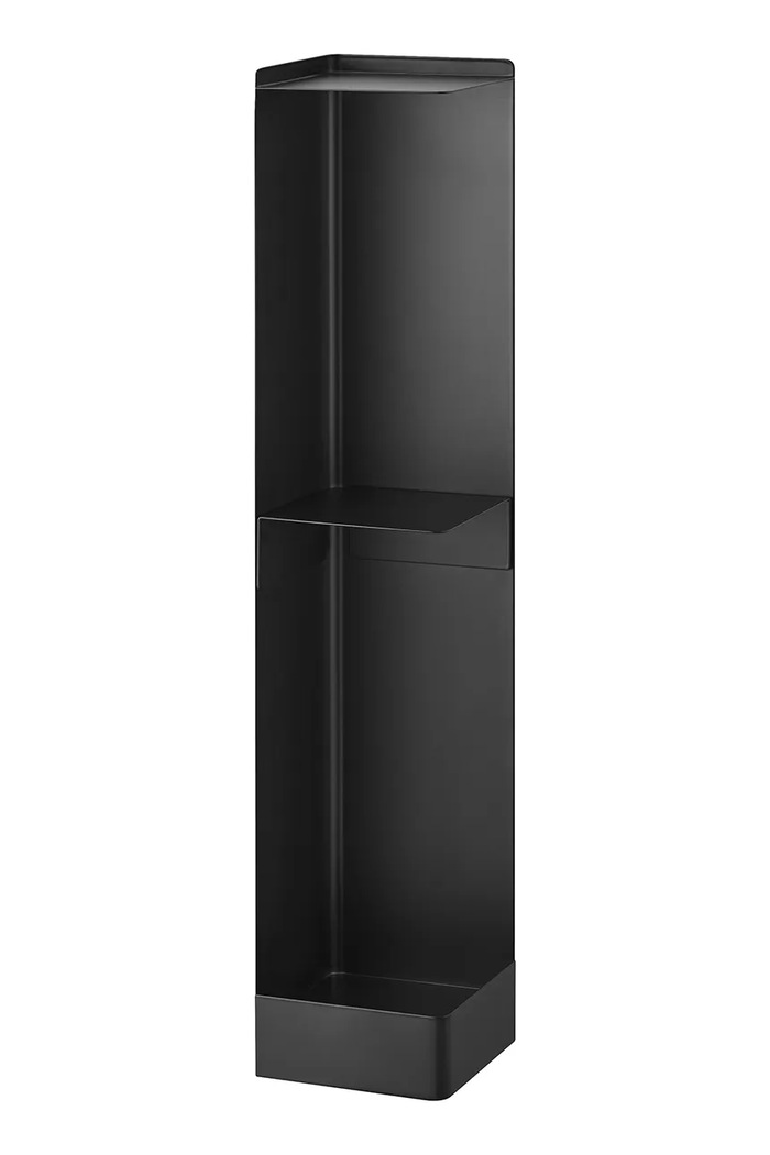 Yamazaki Suport hârtie igienică Tower 11,5 x 38,5 cm negru 1490