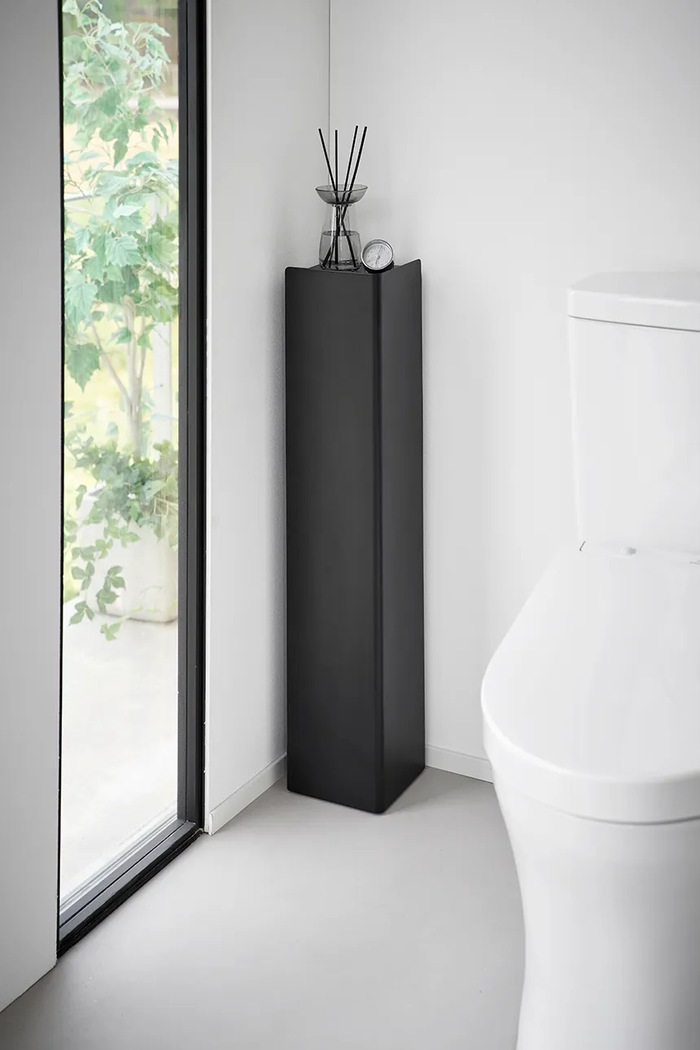 Suport hârtie igienică Tower 11,5 x 38,5 cm Yamazaki 1490 negru