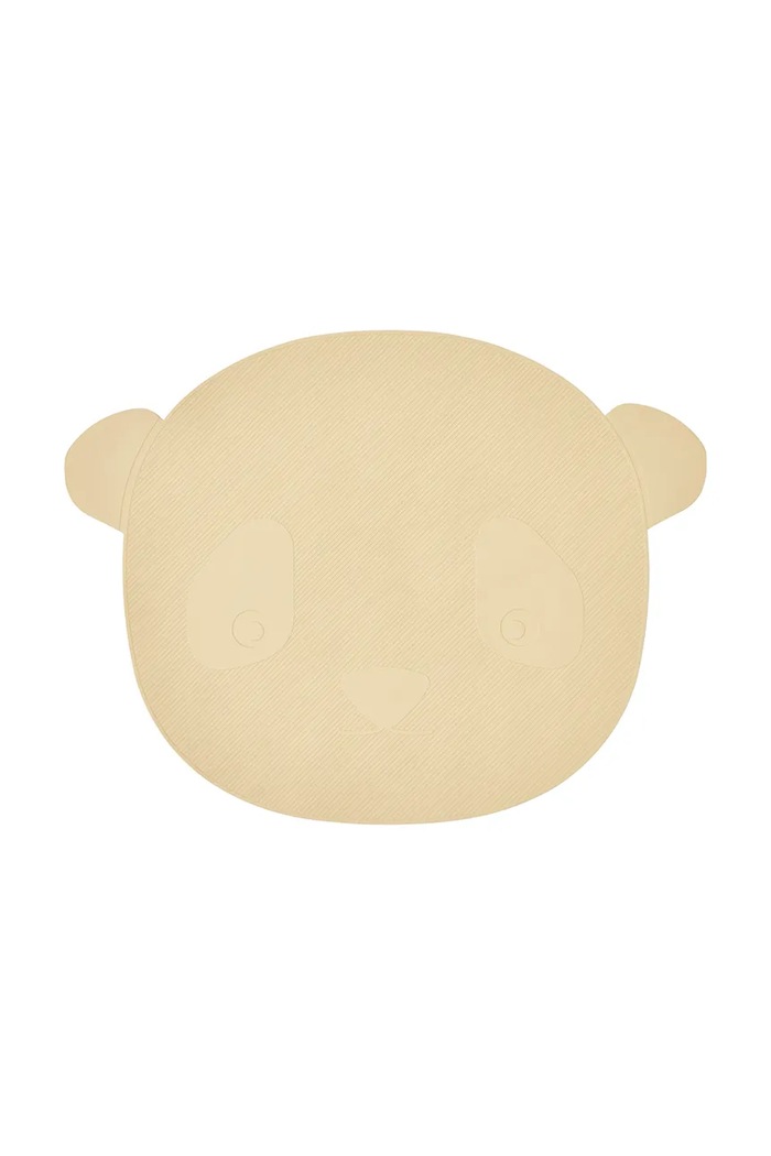 Kúpeľňová predložka OYOY Ling Ling Panda 50 x 38,5 x 0,25 cm žltá M107696
